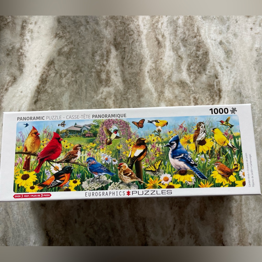 1000 piece Panoramic Puzzle